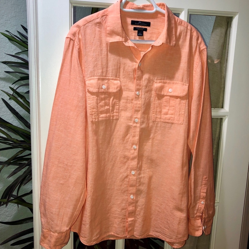 Marc Anthony Slim Fit Long Sleeve Shirt